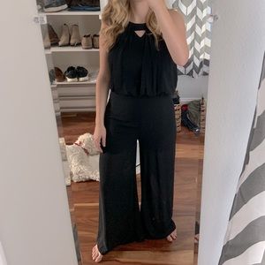 YA black jumpsuit